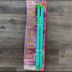 💞 New Teal Stick Jump & Limbo Outdoor Toy